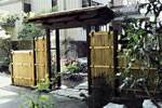 Japanese Garden Wooden Gate