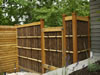 Japanese Bamboo Wood Fence Designs