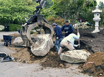 Making of a Japanese Garden - Before & After